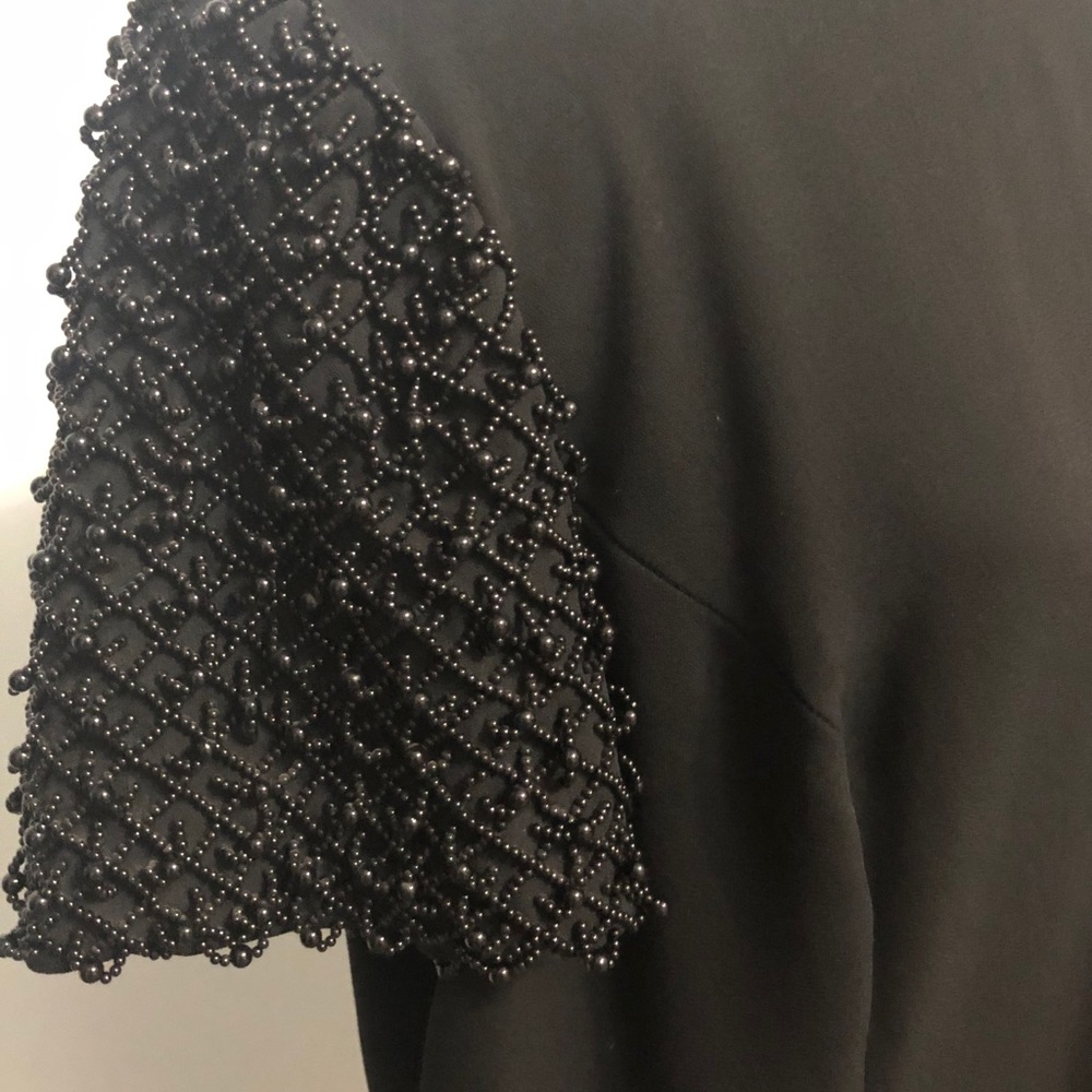 Donna Morgan Petite Classic Black Dress